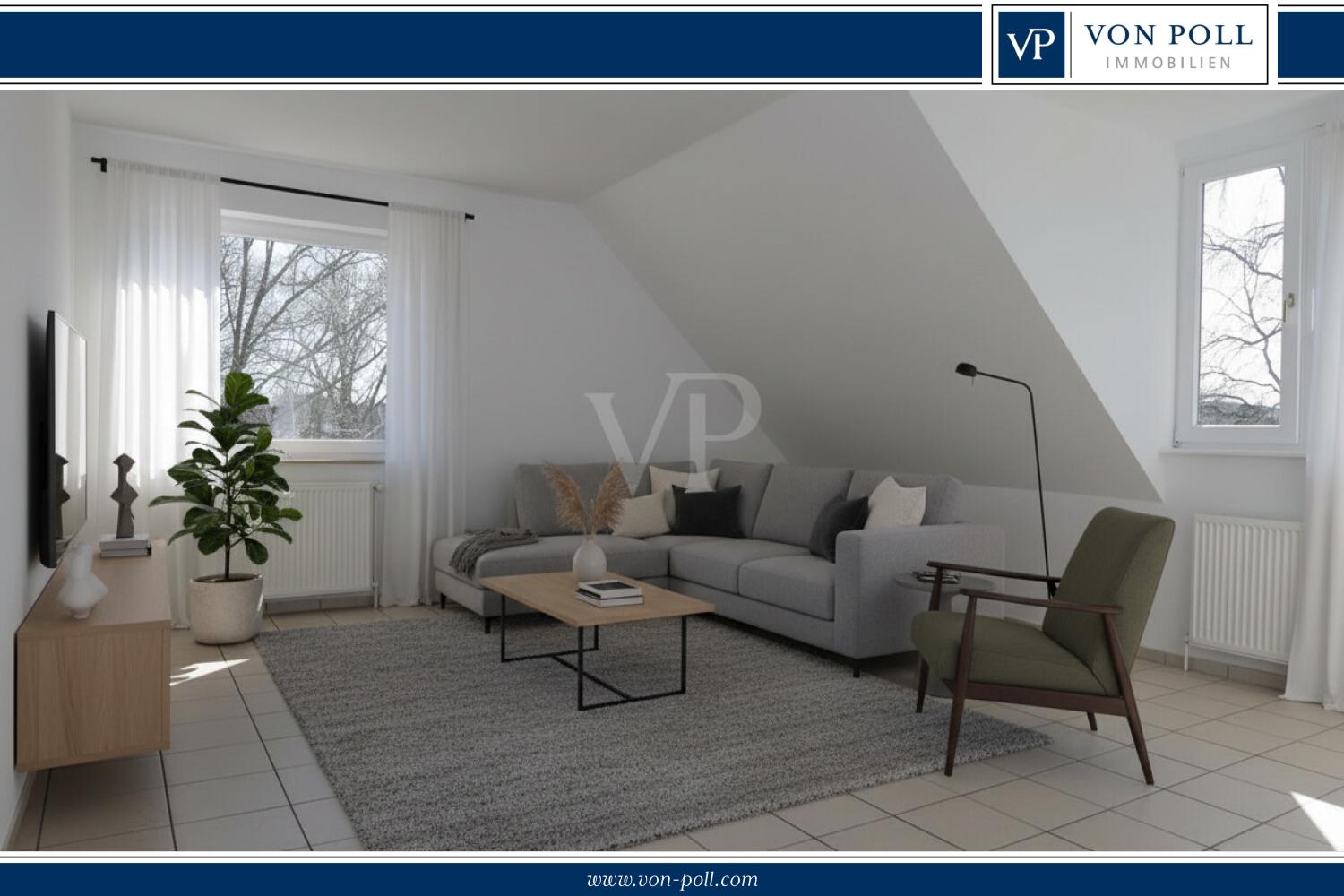 Thumbnail-Gut geschnittene 3-Zimmer-Wohnung! – renoviert, gepflegt & sofort verfügbar