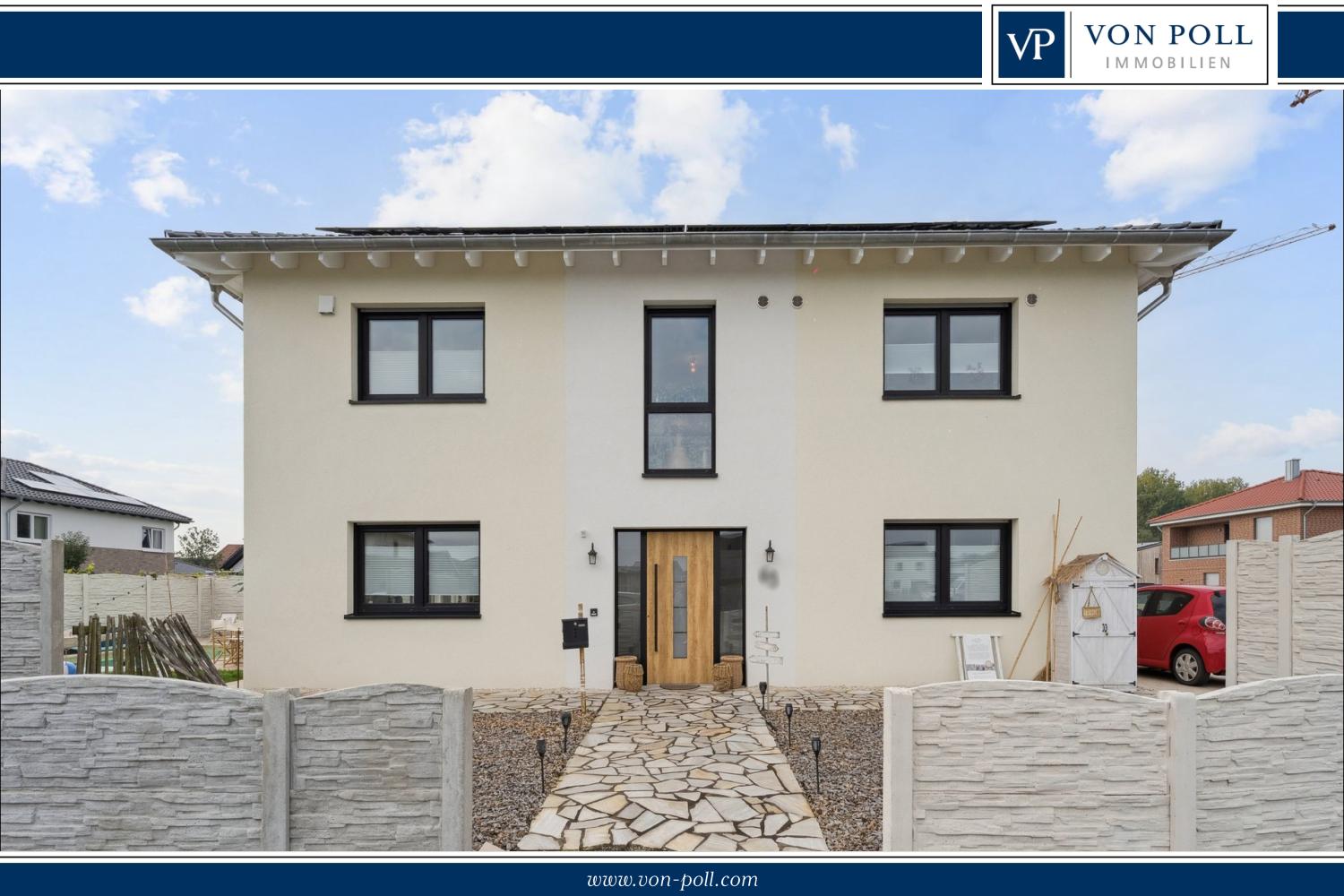 Thumbnail-Attraktives Zweifamilienhaus in Olfen–modern, nachhaltig und mit KfW 40+ Standard