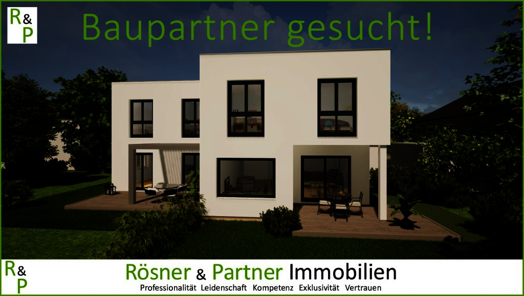 Thumbnail-*Grundstückshälfte*Baupartner gesucht für DHH in Marxheim*Familie sucht freundliche Nachbarn*