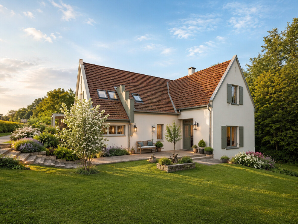 Thumbnail-Charakterimmobilie mit Einliegerwohnung auf außergewöhnlichem Naturgrundstück