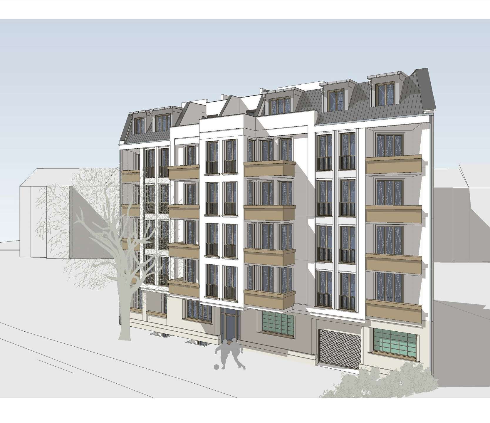 Straßenansicht Visualisierung