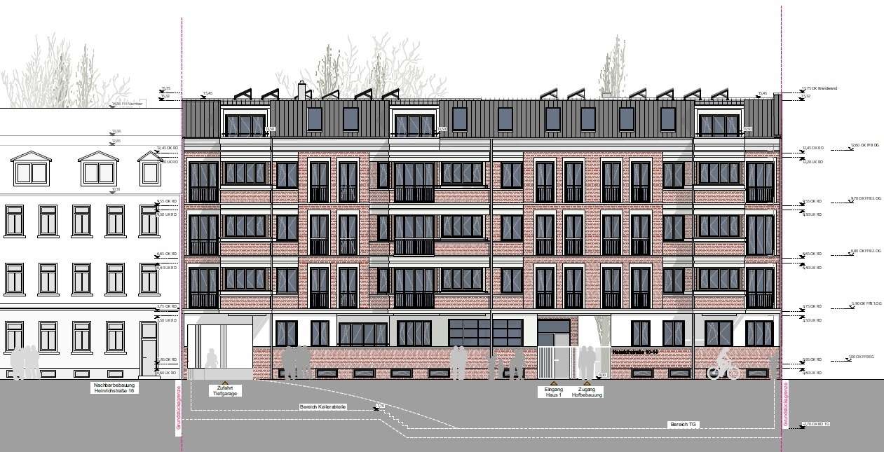 Ansicht Heinrichstraße