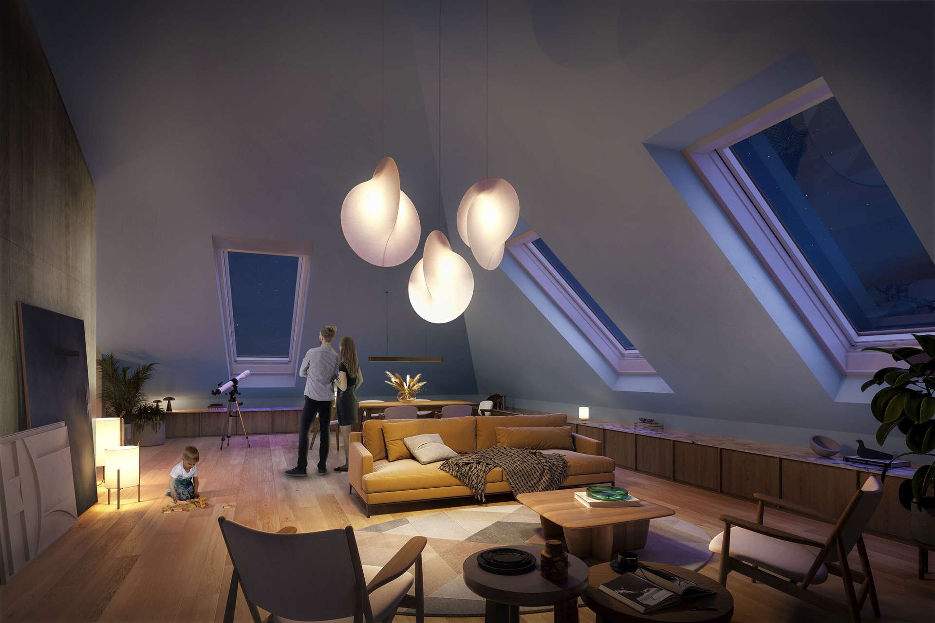 Thumbnail-Einmalige Gelegenheit: 5-Raum-Traumwohnung Penthouse am Kulkwitzer See mit 2 Dachterrassen