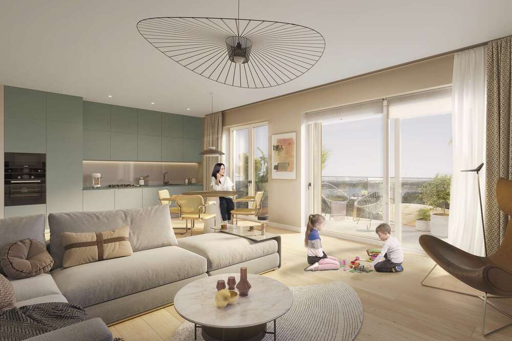 Thumbnail-Am See! Lichtdurchflutet und komfortabel - Dreiraumwohnung