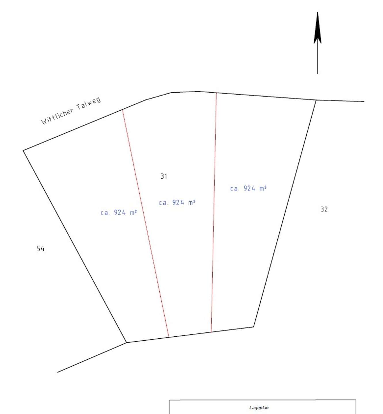 Lageplan-Aufteilung 3GS
