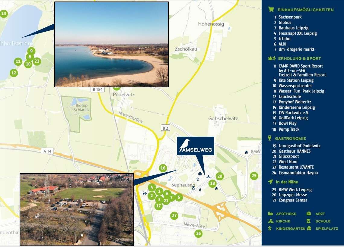 Thumbnail-Wohnen, wo andere Golf spielen - Doppelhaushälfte mit Terrasse & Garten