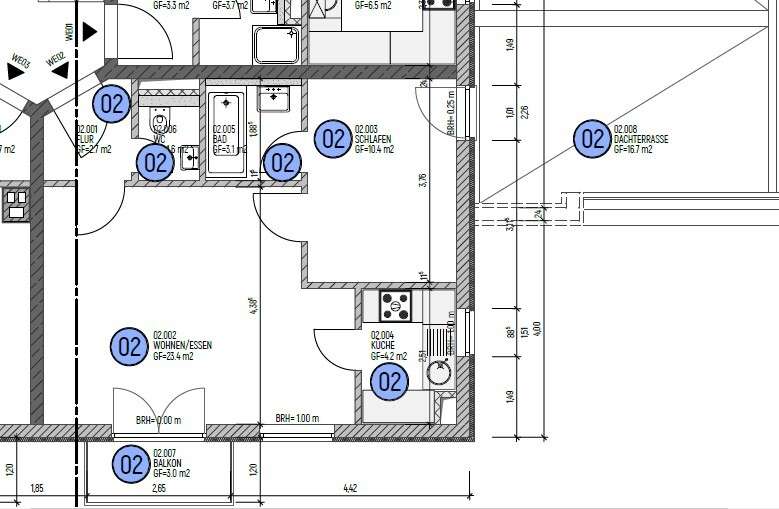 Thumbnail-Eigentumswohnung provisionsfrei vom Eigentümer inklusive Tiefgaragenstellplatz