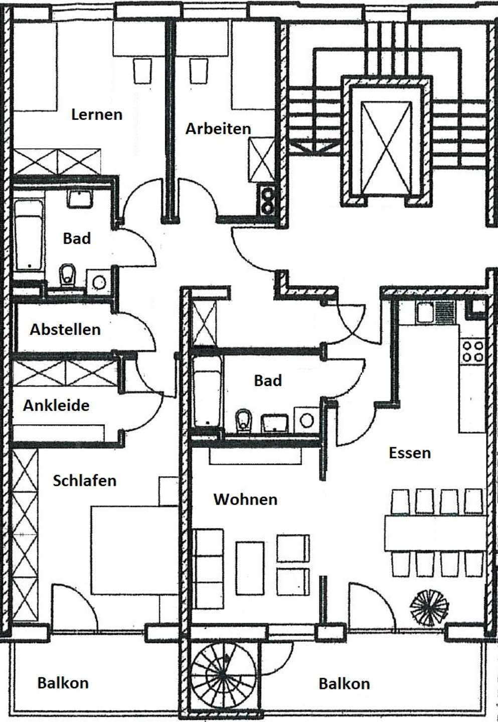 Unverbindl. Grundrissbeispiel