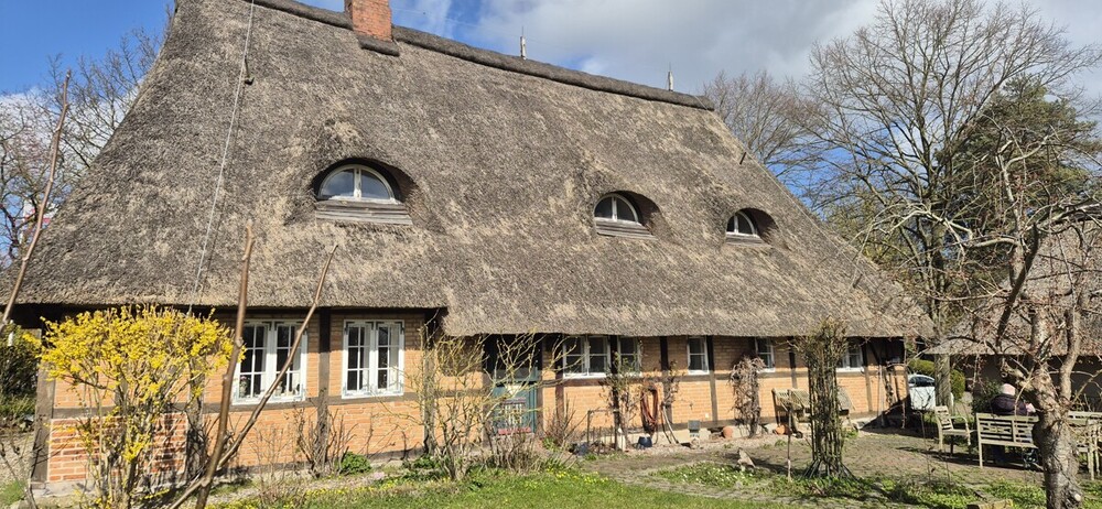 Thumbnail-Einzigartiges Reetdach-Idyll von 1815 am Feldrand in Strandnähe