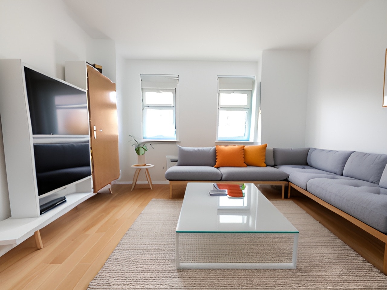 Wohnzimmer - visualisiert