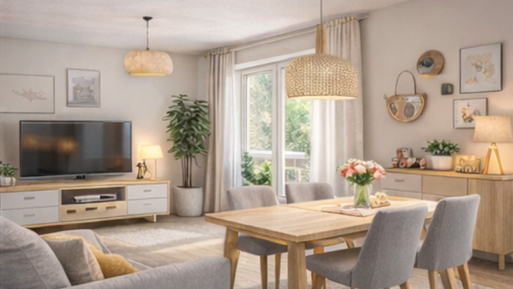 Thumbnail-Bautzen - Moderne Kaminwohnung im DG