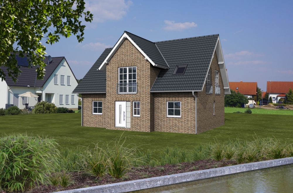 3D-1-Haus mit Zwerchgiebel-153 m²_3D