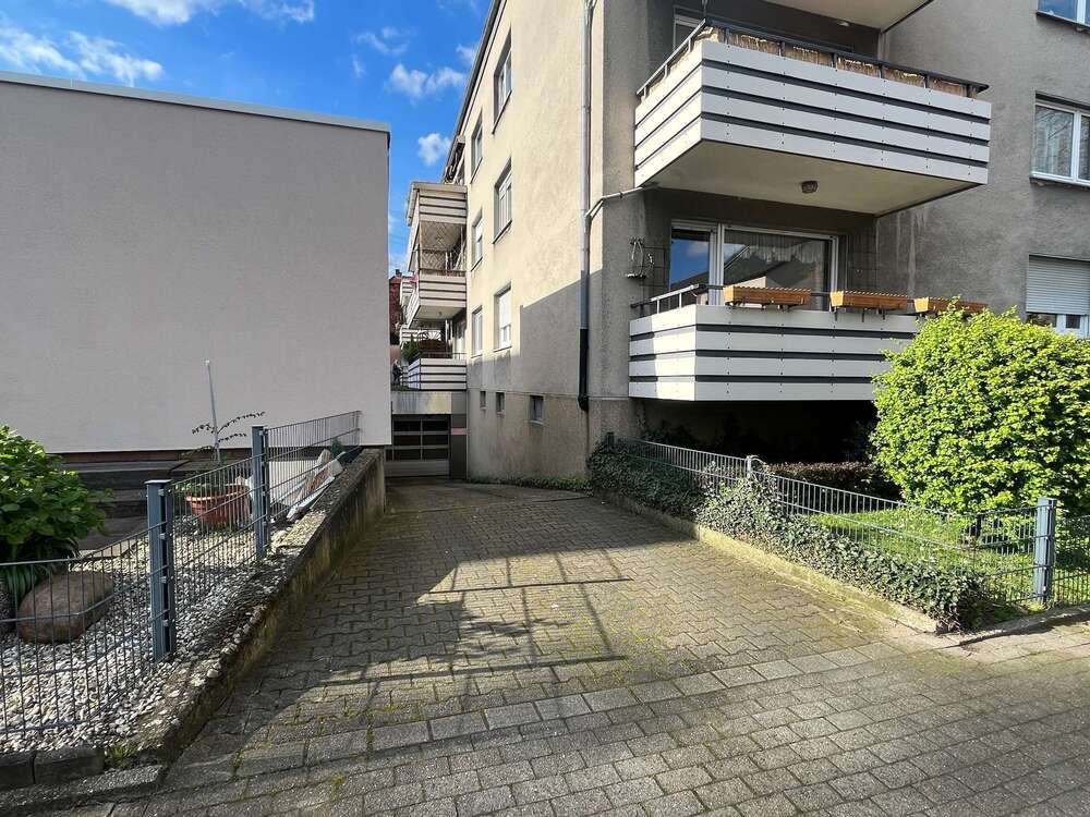 Tiefgaragen Einfahrt