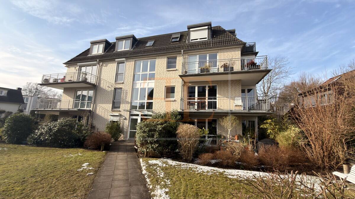 Thumbnail-Sonnige 2-Zimmer-Wohnung mit Südbalkon und Tiefgarage in ruhiger Lage von Hamburg-Lurup