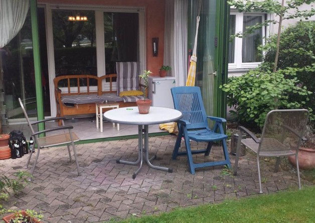 Thumbnail-2-Zimmer Wohnküche mit Wintergarten Terasse kleiner Garten
