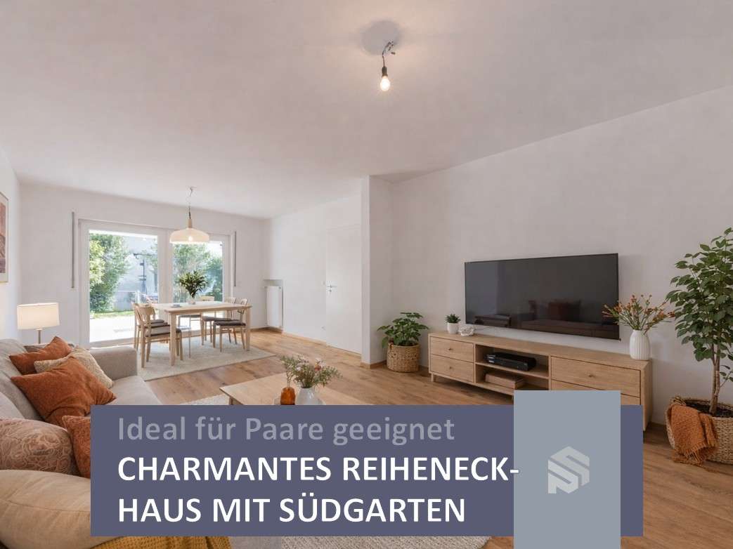 Thumbnail-Stil & Harmonie | Modernes Reiheneckhaus mit Süd-Westgarten