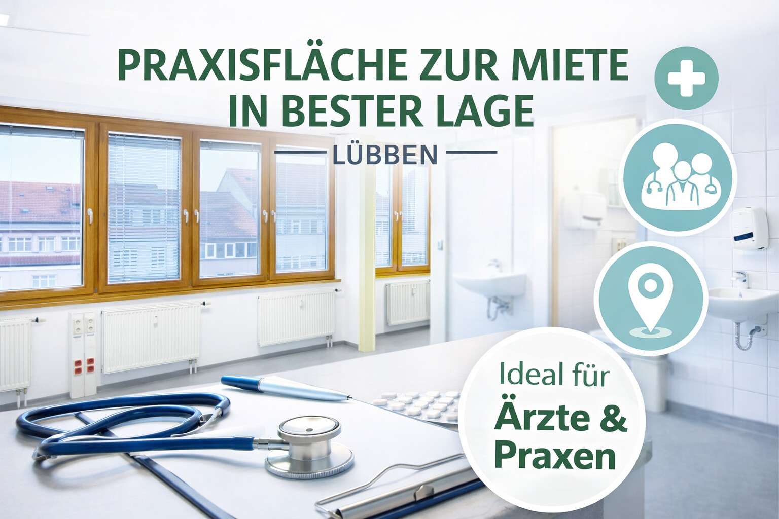 Thumbnail-Ihre neuen Praxisräume in zentraler Lage von Lübben (Spreewald)!