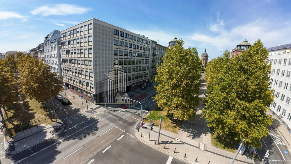 Thumbnail-ATIK: Zentrale Bürofläche in Mannheims bekanntester Büromeile direkt am Wasserturm - provisionsfrei