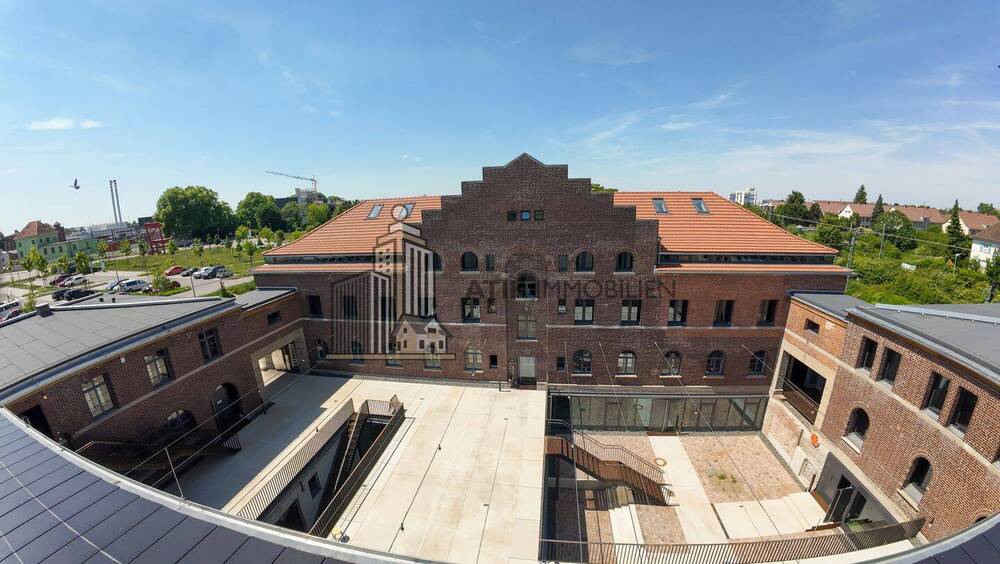 Thumbnail-ATIK: Neubau mit Holzmassivdachstuhl im historischen Bahn-Betriebswerk Heidelberg