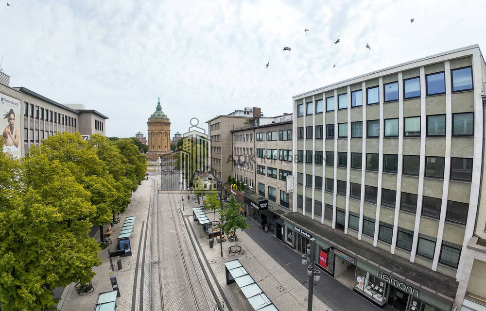 Thumbnail-ATIK: Zentrale, lichtdurchflutete Büroflächen in Mannheims City - Nähe Wasserturm -provisionsfrei