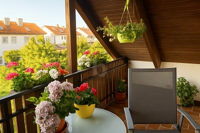 Thumbnail-IDYLLISCH UND GEPFLEGT MIT TRAUMHAFTEM BALKON