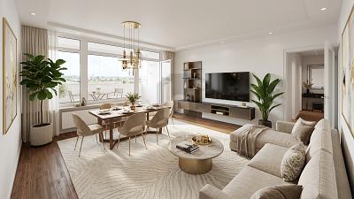 Thumbnail-ANKOMMEN IM GRÜNEN: HELLES ZUHAUSE IN MÜNCHEN