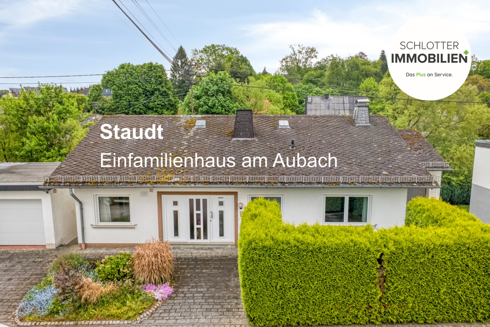 Thumbnail-Großes Einfamilienhaus in ruhiger Lage am Aubach