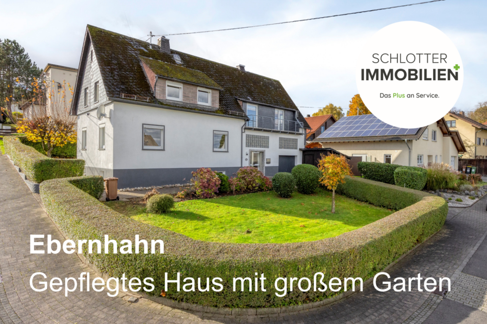 Thumbnail-Gepflegtes Einfamilienhaus mit großem Garten