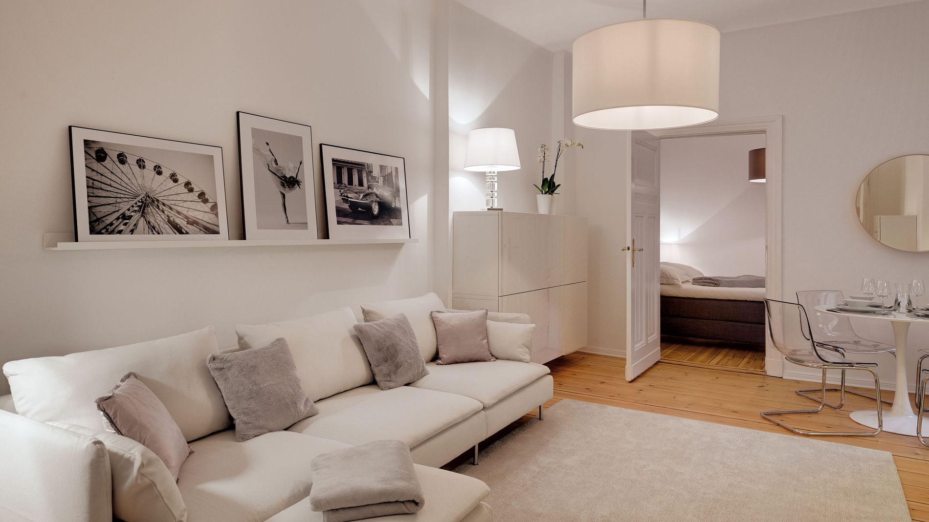 Thumbnail-Fully furnished !! Ruhig, toll, neu & hell 2 Zi-Altbau in Tiergarten am Bundesratufer !!