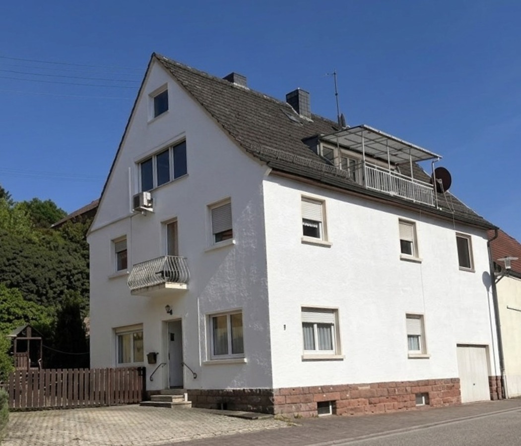 Thumbnail-Mehrfamilienhaus mit 3 Wohneinheiten im Herzen von Schönau (Pfalz)