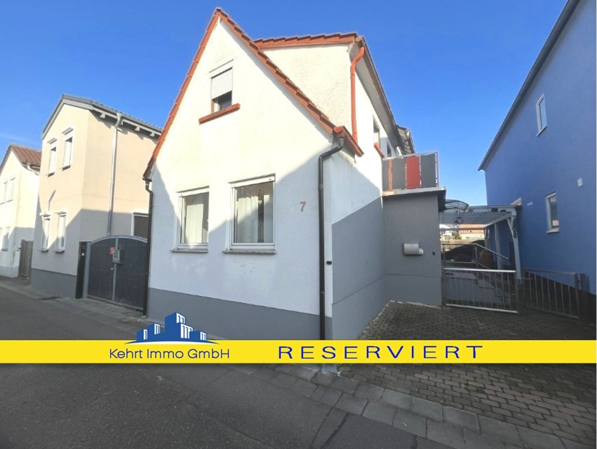 Thumbnail-Gemütliches EFH mit kleinem Innenhof und Stellplatz – perfekt für 1–2 Personen in Rülzheim