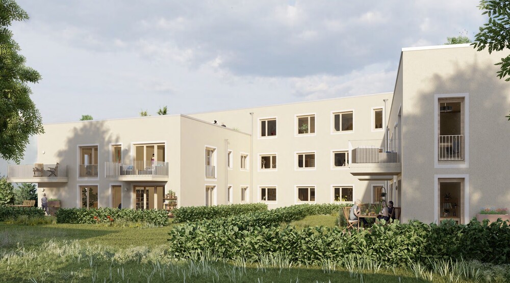 Thumbnail-Baugrundstück in Fürstenwalde mit Baugenehmigung - MFH inkl. 19 WE - für ETW-Verkauf oder Vermietung