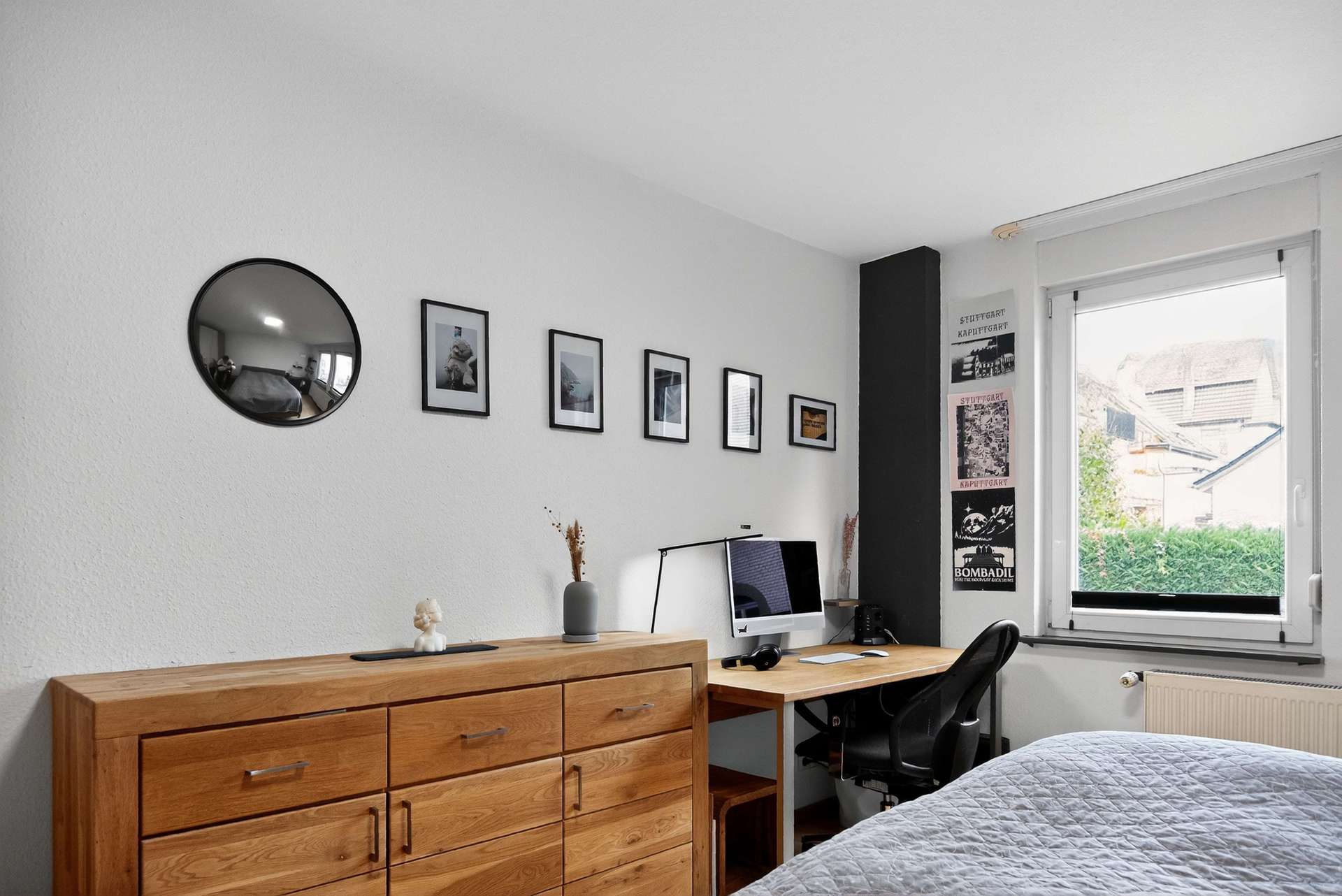 Thumbnail-Smart geschnittene 3-Zimmer-Wohnung in begehrter Lage Feuerbach