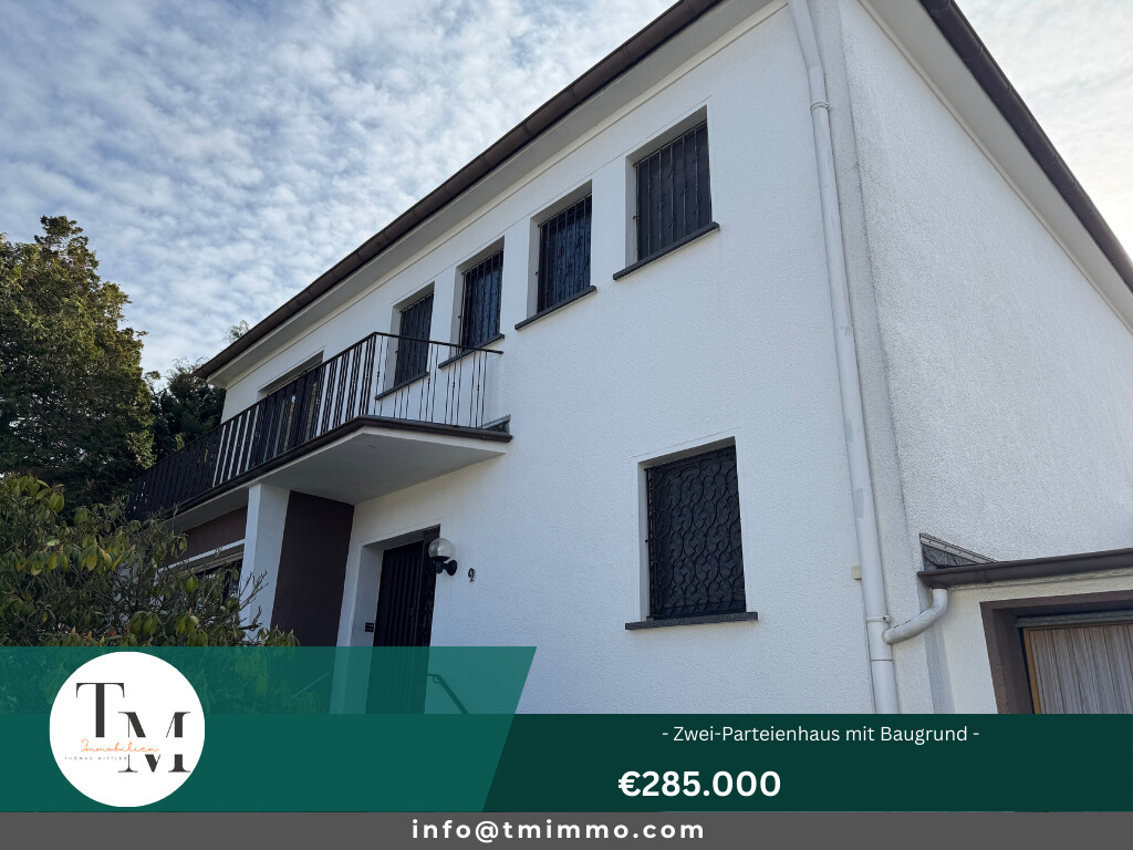Thumbnail-Zwei-Parteienhaus mit Baugrund