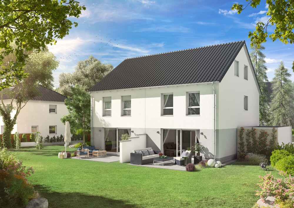 Thumbnail-Neubau Reihenendhaus KfW40 QnG* in Rodgau Nieder-Roden.