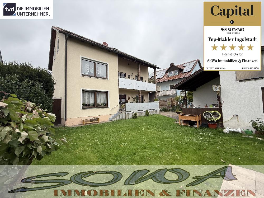 Thumbnail-Mehrfamilienhaus mit 3 Wohnungen mit Doppelgarage und Carport und PV-Anlage in Tegernheim - Regensburg - Ein Objekt von Ihrem Immobilienpartner SOWA Immobilien und Finanzen
