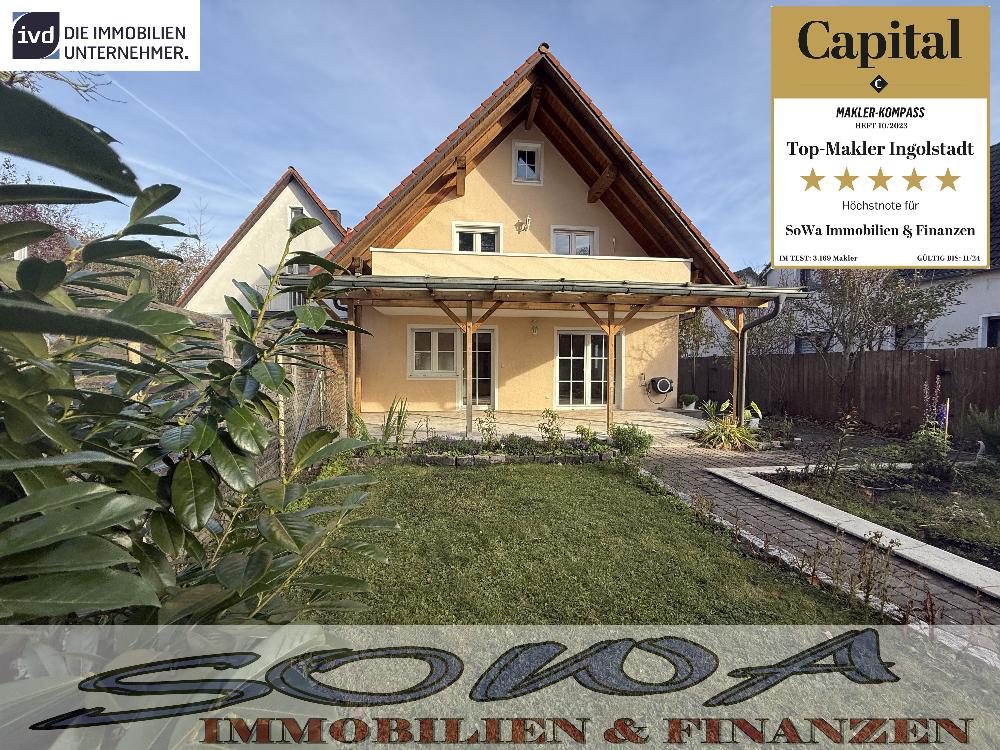 Thumbnail-Einzugsbereit! Zentrumsnahes Einfamilienhaus mit guter Raumaufteilung und einer großen Garage im Englischen Garten in Neuburg - Ein Objekt von Ihrem Immobilienpartner SOWA Immobilien und Finanzen