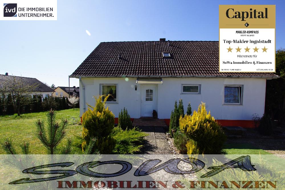 Thumbnail-Schönes Einfamilienhaus auf großzügigem Grundstück mit Keller - Rennertshofen - Ein Objekt von Ihrem Immobilienpartner SOWA Immobilien und Finanzen