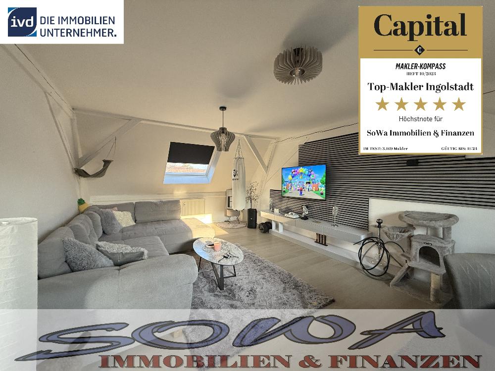 Thumbnail-Helle, gut geschnittene 3 Zimmer Wohnung mit Carport und Garten in Neuburg - Ein neues Zuhause von SOWA Immobilien und Finanzen Ihr Experte vor Ort