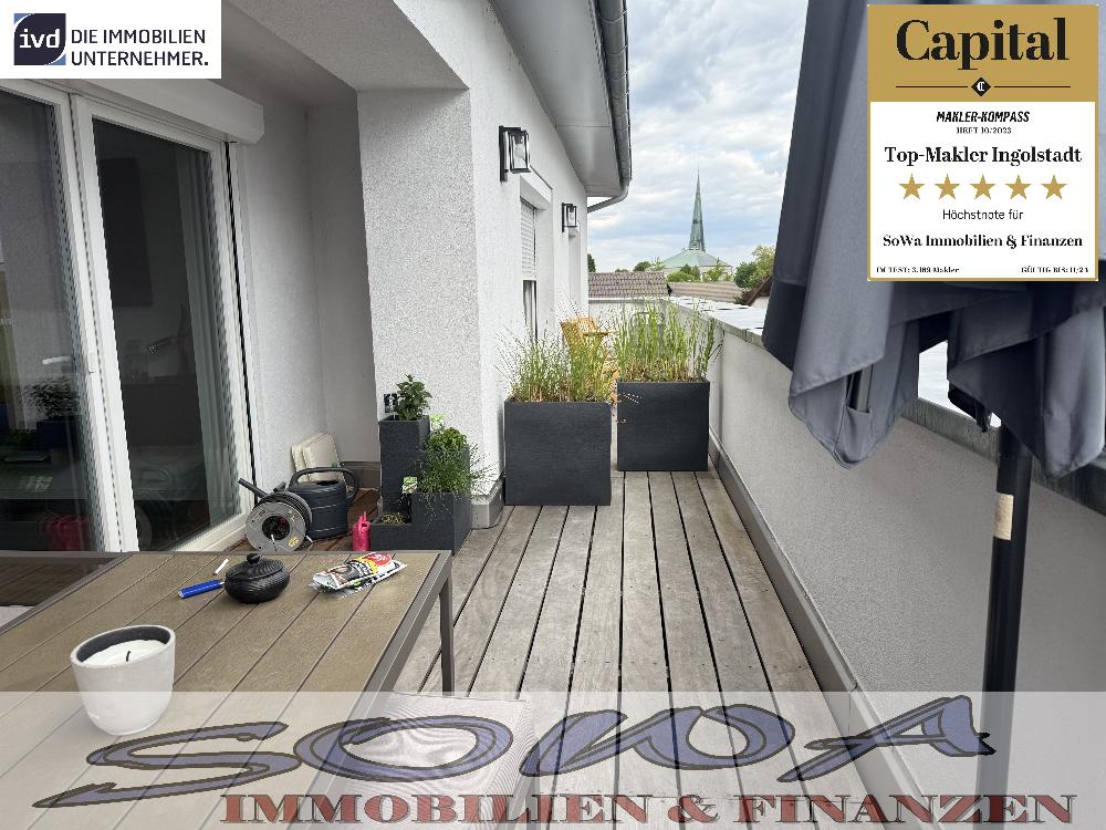 Thumbnail-Exklusive 3,5 Zimmer Penthouse Wohnung mit Dachterrasse und TG-Stellplatz in Neuburg - Zentrumsnah! - Ein Objekt von Ihrem Immobilienpartner SOWA Immobilien und Finanzen