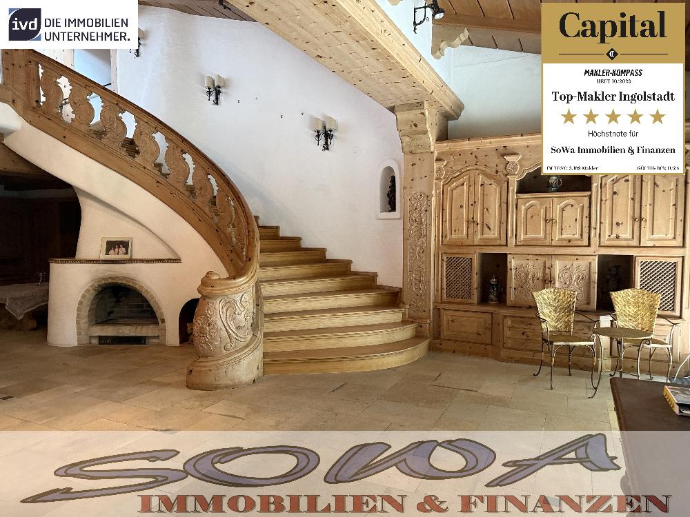 Thumbnail-Wohnhaus mit Innenpool und Sauna in einer guten Lage in Gaimersheim, mit Gewerbefläche - Ein Objekt von Ihrem Immobilienpartner SOWA Immobilien und Finanzen