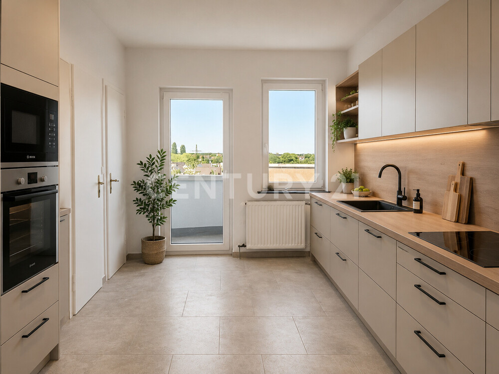 Thumbnail-Frisch sanierte 4-Zimmer-Wohnung mit Balkon im beliebten Dortmunder Kaiserviertel