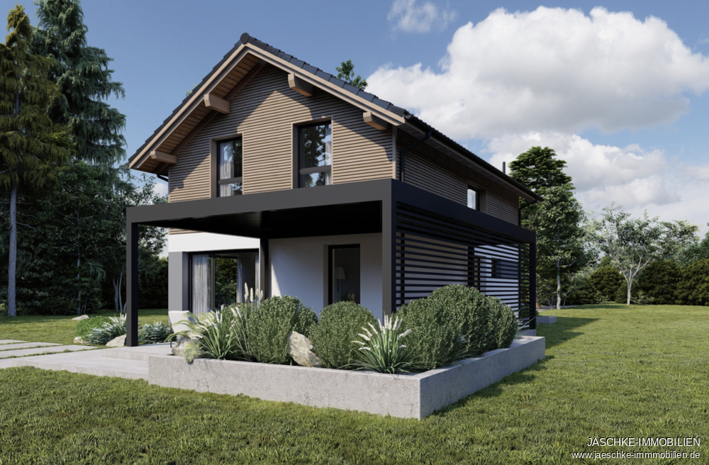 Thumbnail-JÄSCHKE - Neubau auf idyllisches Baugrundstück in Brand mit unverbaubarer Fernsicht - zweite Reihe