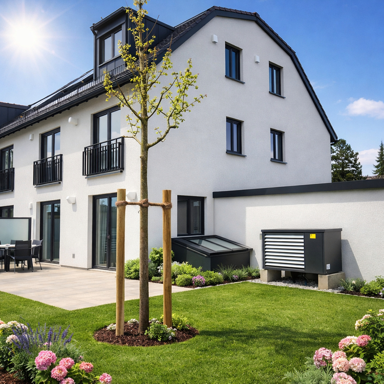 Thumbnail-Neubau einer geräumigen Doppelhaushälfte in Oberschleißheim