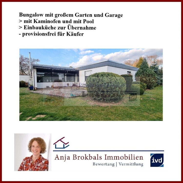 Thumbnail-Bungalow mit großem Garten und Garage - provisionsfrei für Käufer