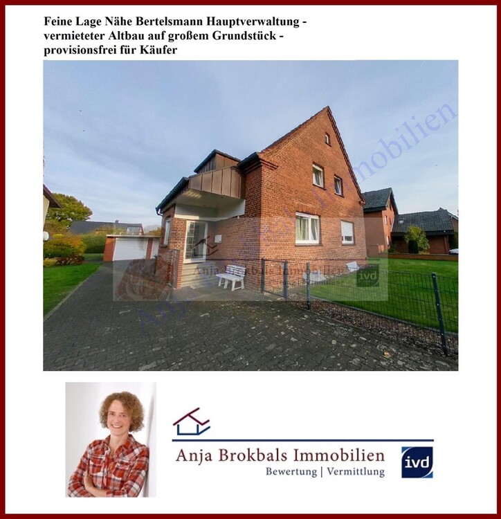 Thumbnail-Feine Lage Nähe Bertelsmann Hauptverwaltung - provisionsfrei für Käufer
