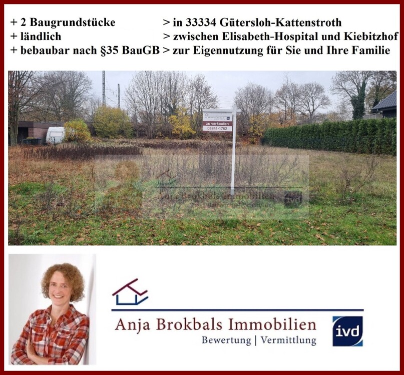 Thumbnail-2 Baugrundstücke Nähe Kiebitzhof - bauträgerfrei und provisionsfrei für Käufer in Gütersloh