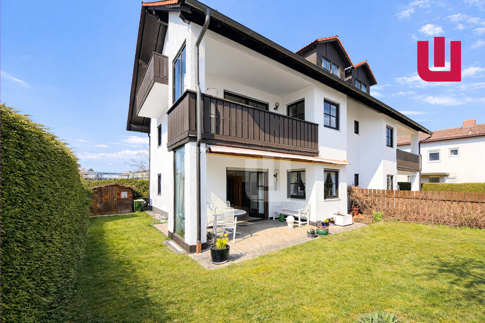 Thumbnail-WINDISCH - Gepflegte und sonnige 3-Zimmer- Gartenwohnung zentral in Gilching - nur 40m zur S-Bahn!