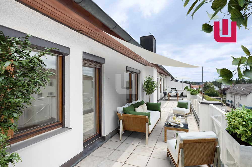Visualisierung Terrasse