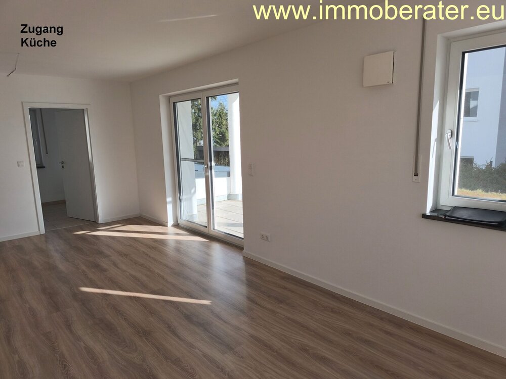 Thumbnail-Besondere Möglichkeit: Große 4-Zi-Neubau-Whg WFL ca. 114 m² mit Terrasse und Gartenanteil Energiesparhaus ab 01.03.2026 zu vermieten.